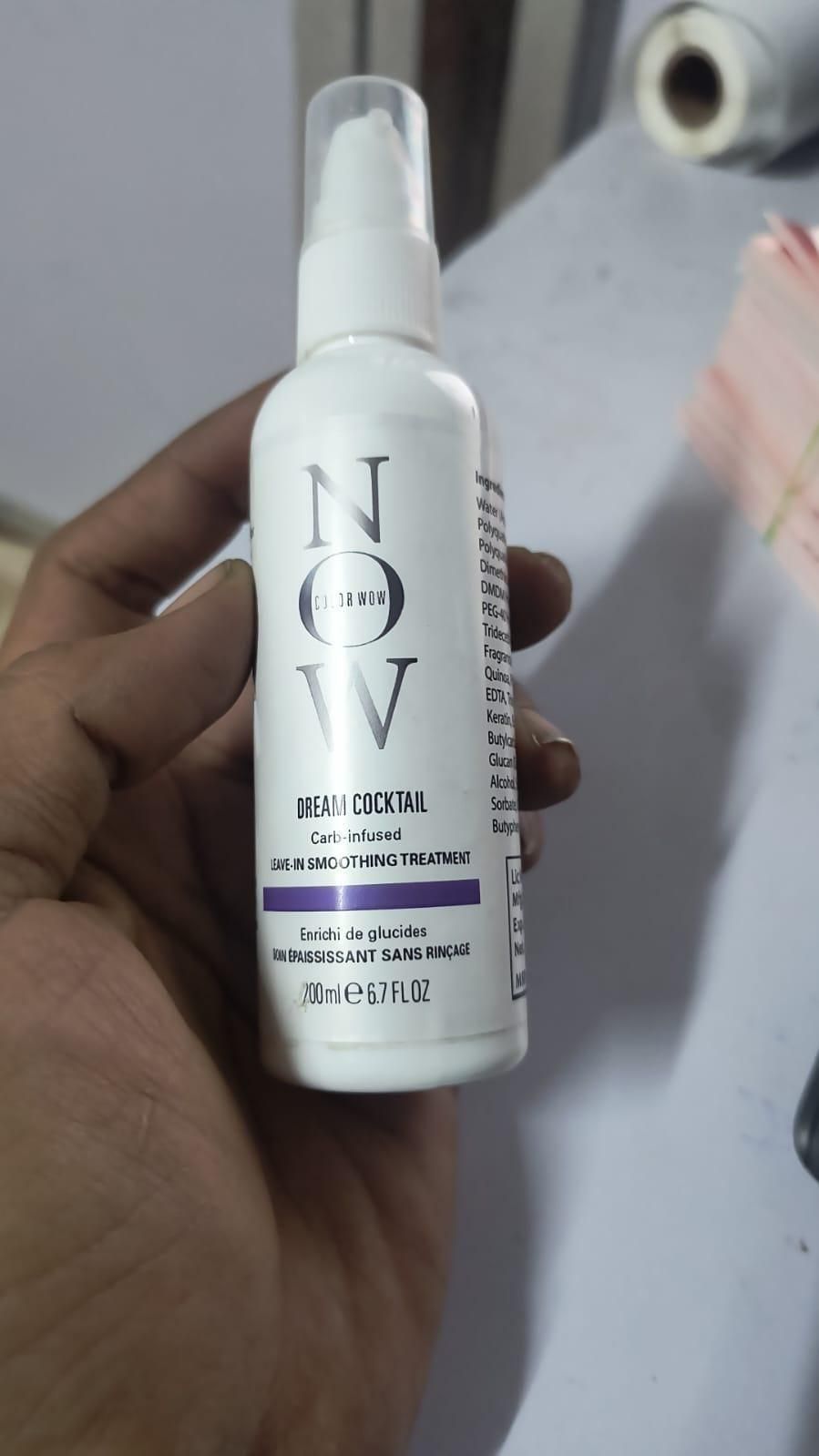 NOW Dream Cocktail Carb Infused Leave-in Treatment