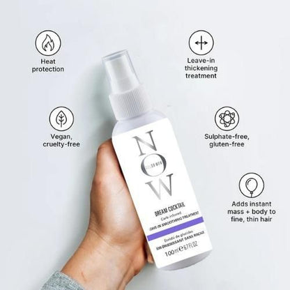 NOW Dream Cocktail Carb Infused Leave-in Treatment